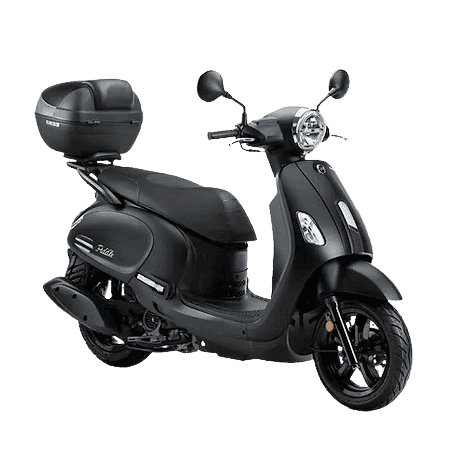 SYM Fiddle IV disponible à la location à Juan-les-Pins